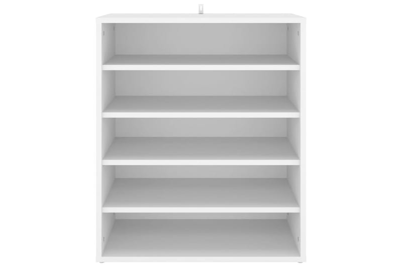 Skoskåp vit 60x35x70 cm spånskiva - Vit - Förvaring - Sko- & klädförvaring - Skoförvaring - Skoskåp