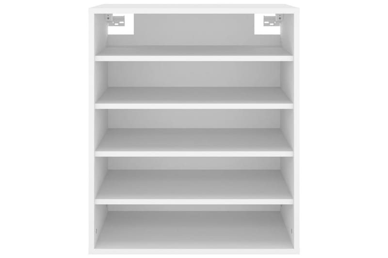 Skoskåp vit 60x35x70 cm spånskiva - Vit - Förvaring - Sko- & klädförvaring - Skoförvaring - Skoskåp
