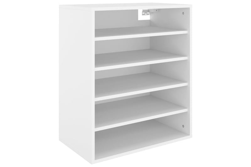 Skoskåp vit 60x35x70 cm spånskiva - Vit - Förvaring - Sko- & klädförvaring - Skoförvaring - Skoskåp