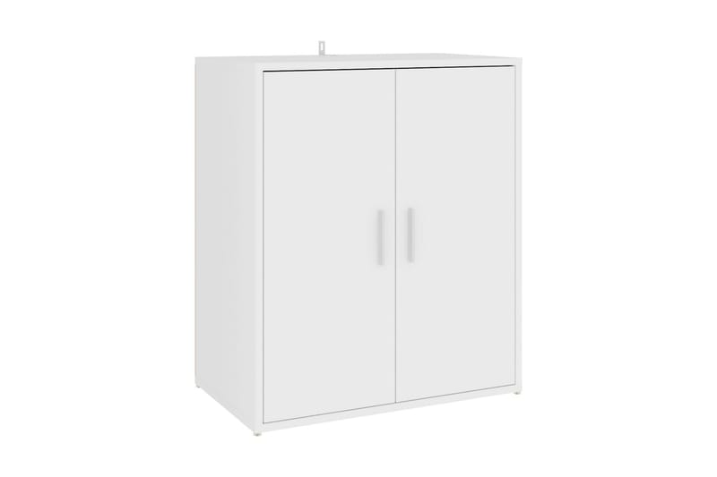 Skoskåp vit 60x35x70 cm spånskiva - Vit - Förvaring - Sko- & klädförvaring - Skoförvaring - Skoskåp