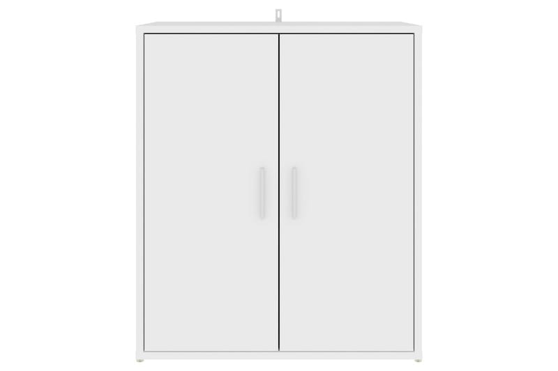 Skoskåp vit 60x35x70 cm spånskiva - Vit - Förvaring - Sko- & klädförvaring - Skoförvaring - Skoskåp