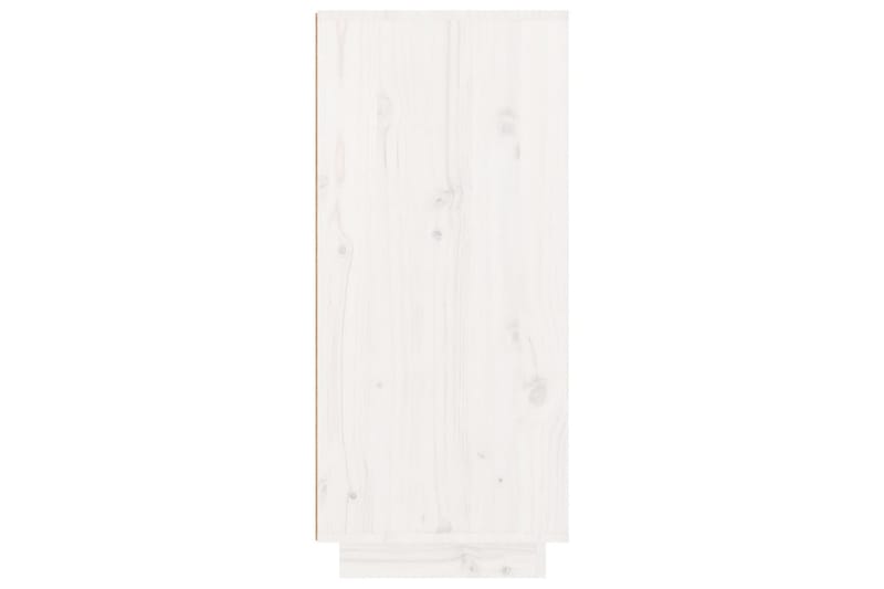 Skoskåp vit 60x35x80 cm massiv furu - Vit - Förvaring - Sko- & klädförvaring - Skoförvaring - Skoskåp