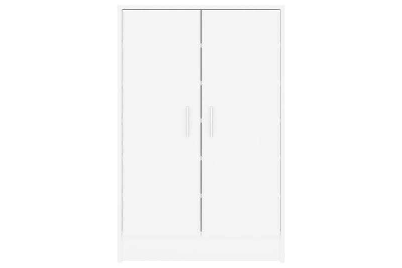 Skoskåp vit 60x35x92 cm spånskiva - Vit - Förvaring - Sko- & klädförvaring - Skoförvaring - Skoskåp