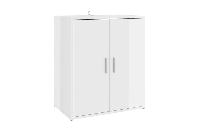 Skoskåp vit högglans 60x35x70 cm spånskiva - Vit högglans - Förvaring - Sko- & klädförvaring - Skoförvaring - Skoskåp