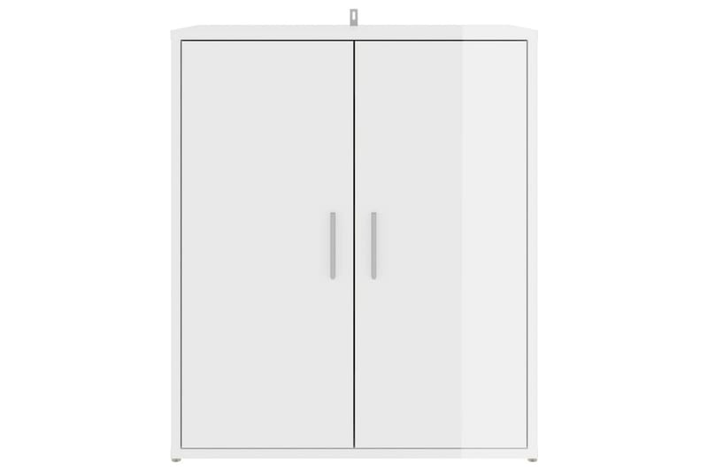 Skoskåp vit högglans 60x35x70 cm spånskiva - Vit högglans - Förvaring - Sko- & klädförvaring - Skoförvaring - Skoskåp
