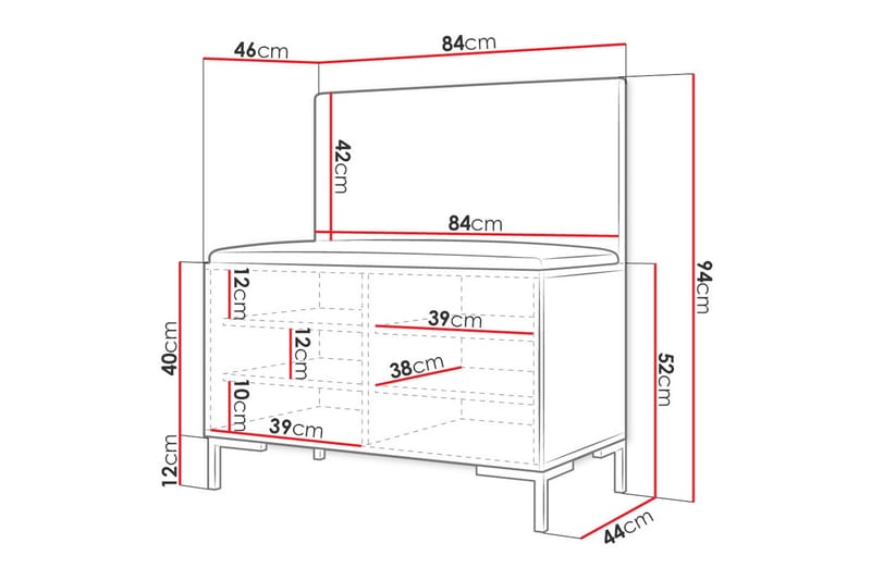 Skoskåp - Förvaring - Sko- & klädförvaring - Skoförvaring - Skoskåp