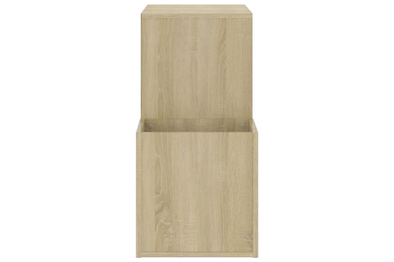 Skoskåp sonoma-ek 105x35,5x70 cm spånskiva - Brun - Förvaring - Sko- & klädförvaring - Skoförvaring