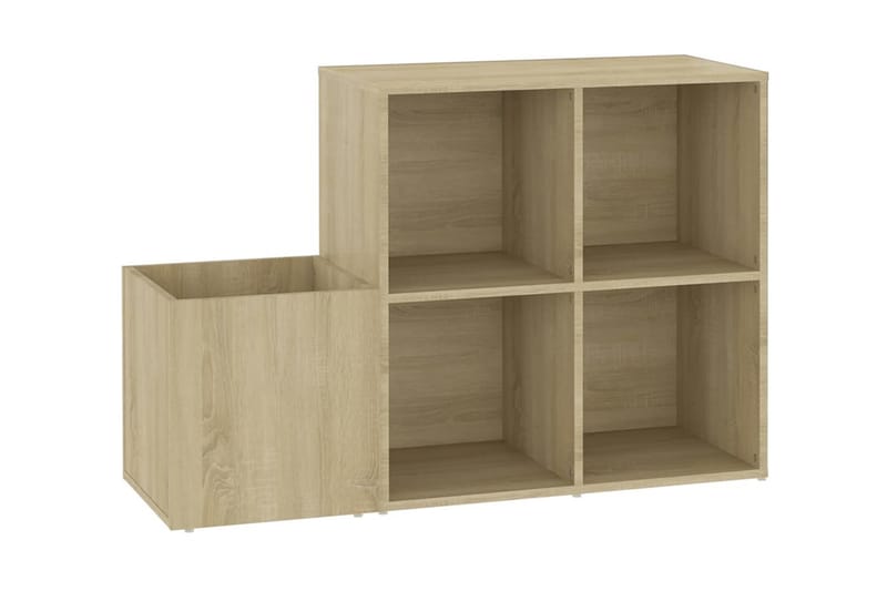 Skoskåp sonoma-ek 105x35,5x70 cm spånskiva - Brun - Förvaring - Sko- & klädförvaring - Skoförvaring