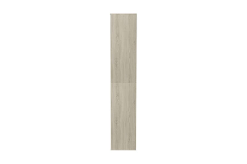 Skoskåp sonoma-ek 54x34x183 cm spånskiva - Brun - Förvaring - Sko- & klädförvaring - Skoförvaring