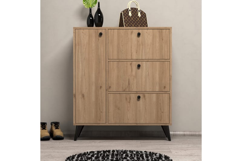 SOWYER Skoskåp 35x90 cm Natur - Natur - Förvaring - Sko- & klädförvaring - Skoförvaring - Skoskåp
