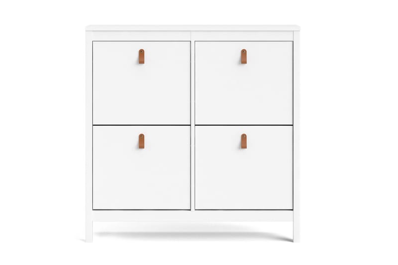 STOLFERS Skoskåp 25x102 cm Vit/Natur - Förvaring - Sko- & klädförvaring - Skoförvaring - Skoskåp