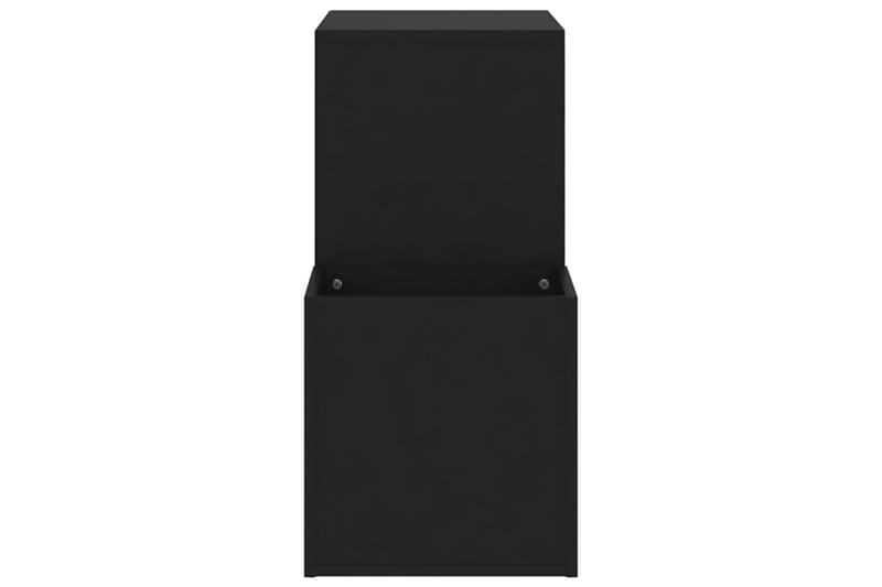 Skoskåp svart 105x35,5x70 cm spånskiva - Svart - Förvaring - Sko- & klädförvaring - Skoförvaring