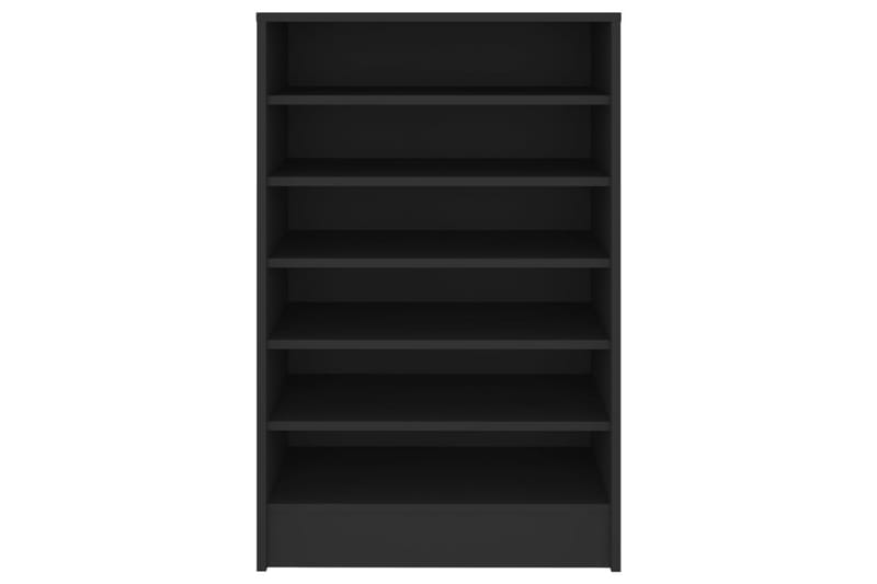 Skoskåp svart 60x35x92 cm spånskiva - Svart - Förvaring - Sko- & klädförvaring - Skoförvaring