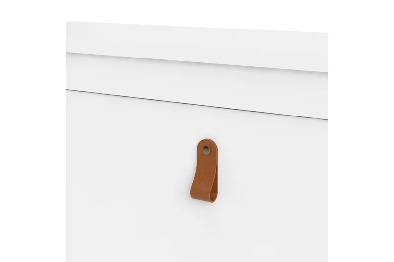 Vallvidera Skoskåp 25x102 cm - Vit/Natur - Förvaring - Sko- & klädförvaring - Skoförvaring - Skoskåp