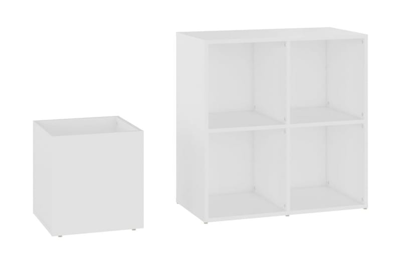 Skoskåp vit 105x35,5x70 cm spånskiva - Vit - Förvaring - Sko- & klädförvaring - Skoförvaring