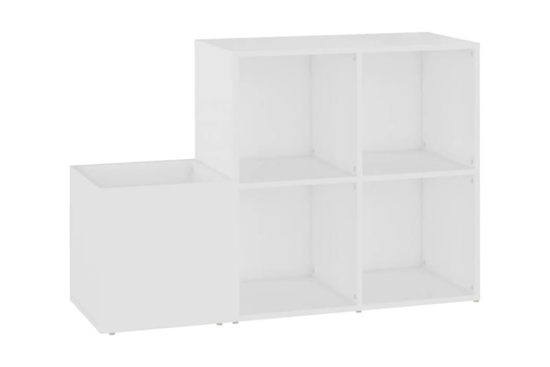 Skoskåp vit 105x35,5x70 cm spånskiva - Vit - Förvaring - Sko- & klädförvaring - Skoförvaring