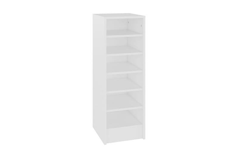 Skoskåp vit 31,5x35x90 cm spånskiva - Vit - Förvaring - Sko- & klädförvaring - Skoförvaring