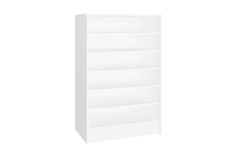 Skoskåp vit 60x35x92 cm spånskiva - Vit - Förvaring - Sko- & klädförvaring - Skoförvaring