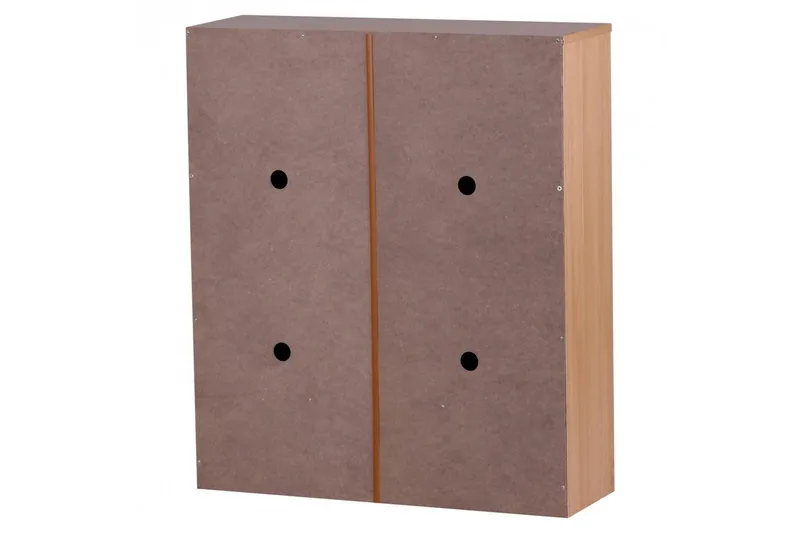 Skoskåp Wohnling KIEL med 2 fällbara fack, folierad spånskiva Bok - Bok - Förvaring - Sko- & klädförvaring - Skoförvaring