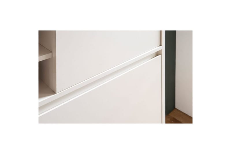 Skoskåp Wohnling med 2 utfällbara fack 1 dörr melaminbelagd mdf modern - Förvaring - Sko- & klädförvaring - Skoförvaring