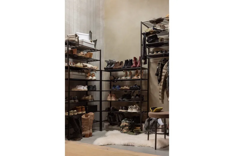 Skoställ Ferro - 4 Hyllor - Förvaring - Sko- & klädförvaring - Skoförvaring