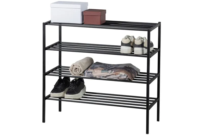 Skoställ Ferro - 4 Hyllor - Förvaring - Sko- & klädförvaring - Skoförvaring