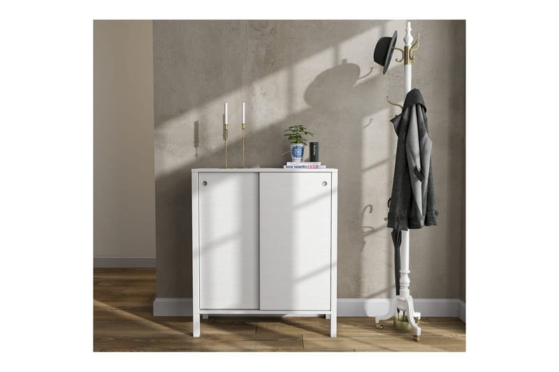 Sovran Skoskåp 92 cm - Natur/Vit - Förvaring - Sko- & klädförvaring - Skoförvaring