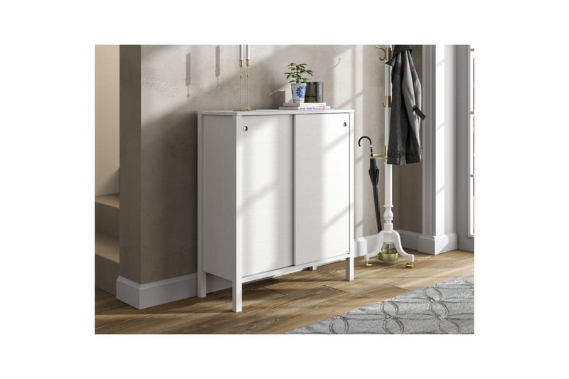 Sovran Skoskåp 92 cm - Natur/Vit - Förvaring - Sko- & klädförvaring - Skoförvaring