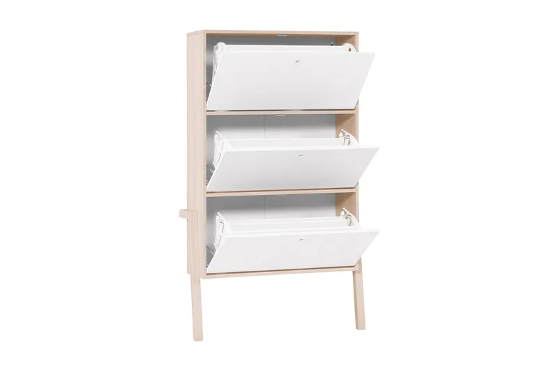 Spot Skoförvaring Trä/Natur/Vit - VOX - Förvaring - Sko- & klädförvaring - Skoförvaring