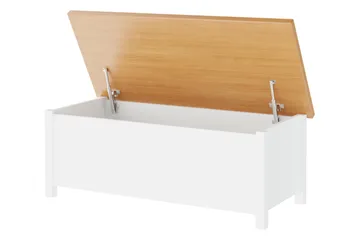 Storys Skobänk 99 cm - Vit - Förvaring - Sko- & klädförvaring - Skoförvaring - Bänk med skoförvaring