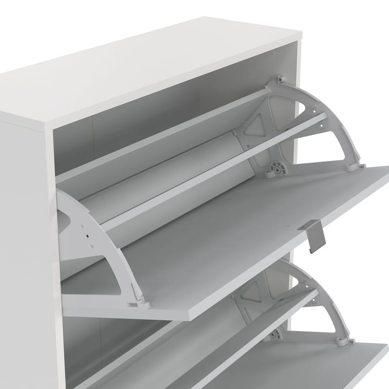 Tenor Skoskåp 4 fack 70x24x162 cm - Förvaring - Sko- & klädförvaring - Skoförvaring