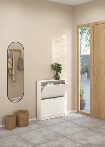 Tenor Skoskåp med 2 fack 70x16x85 cm - Förvaring - Sko- & klädförvaring - Skoförvaring