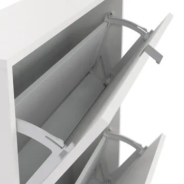 Tenor Skoskåp med 2 fack 70x16x85 cm - Förvaring - Sko- & klädförvaring - Skoförvaring