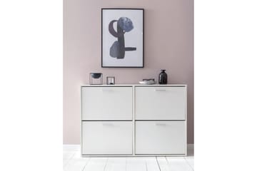 Terreri Skoskåp 120x24 cm - Vit - Förvaring - Sko- & klädförvaring - Skoförvaring