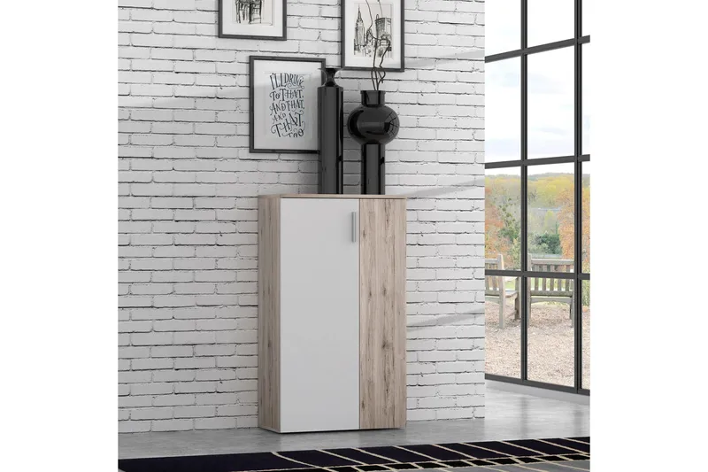 Ticketwood Skoskåp 69 cm - Brun/Vit - Förvaring - Sko- & klädförvaring - Skoförvaring