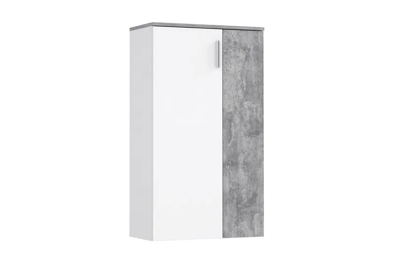 Ticketwood Skoskåp 69 cm, Grå/Vit