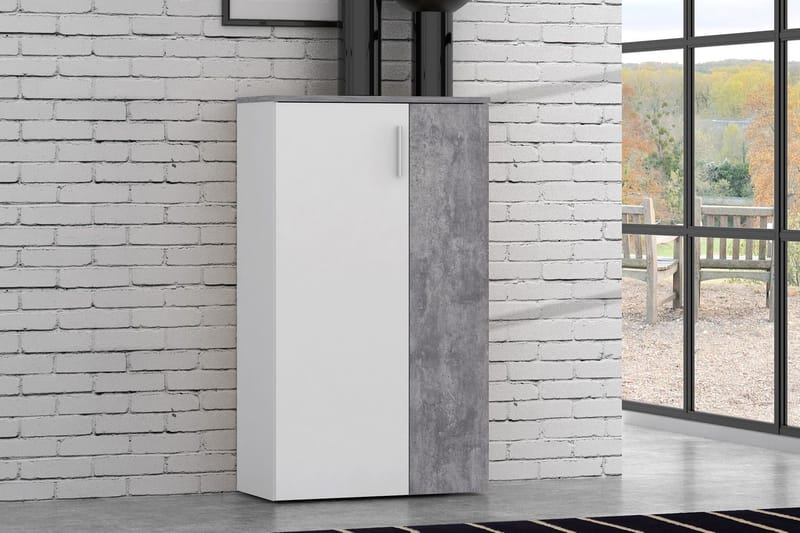 Ticketwood Skoskåp 69 cm - Grå/Vit - Förvaring - Sko- & klädförvaring - Skoförvaring