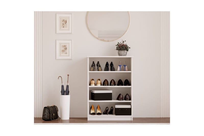 Torvenor Skoskåp 70 cm - Matt Vit - Förvaring - Sko- & klädförvaring - Skoförvaring
