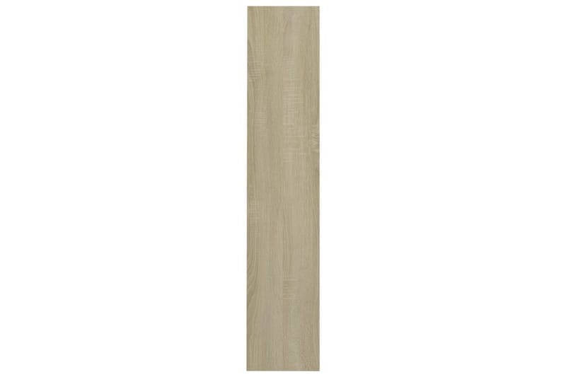 Väggmonterat skoställ 2 st sonoma-ek 60x18x90 cm spånskiva - Ek - Förvaring - Sko- & klädförvaring - Skoförvaring