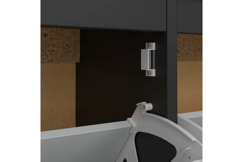 Vallvidera Skoskåp 102,6 cm - Svart - Förvaring - Sko- & klädförvaring - Skoförvaring