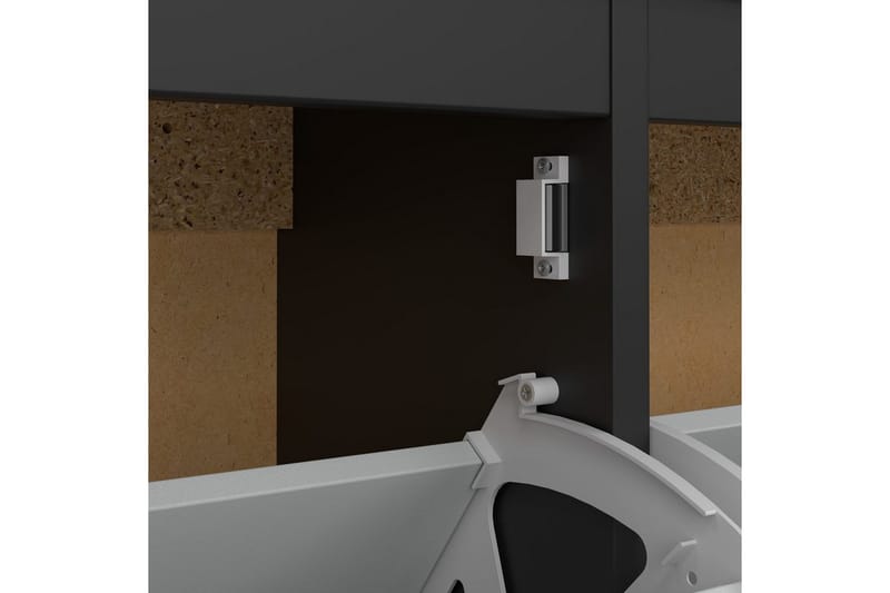 Vallvidera Skoskåp 102,6 cm - Svart - Förvaring - Sko- & klädförvaring - Skoförvaring