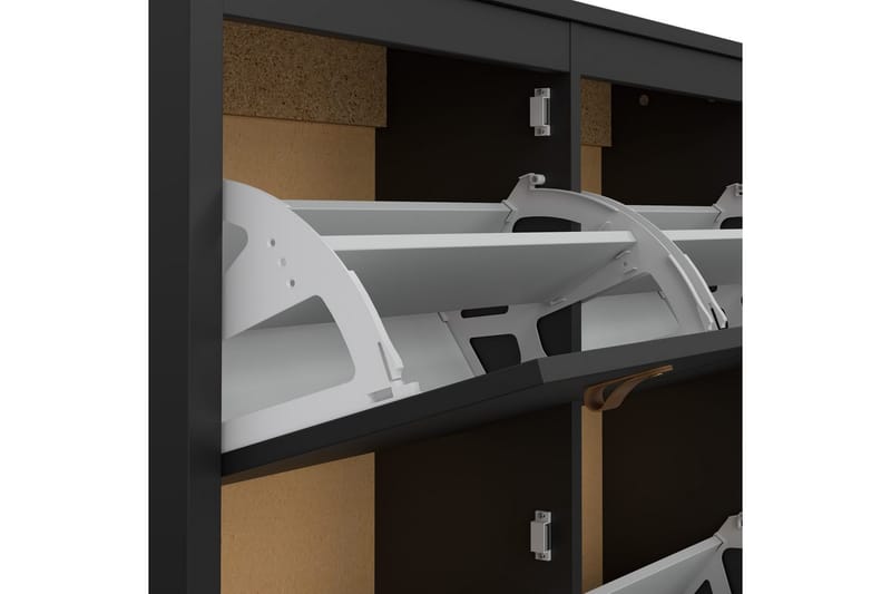 Vallvidera Skoskåp 102,6 cm - Svart - Förvaring - Sko- & klädförvaring - Skoförvaring