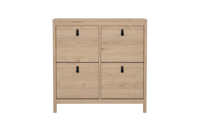 Vallvidera Skoskåp 103 cm - Rödfärgat trä - Förvaring - Sko- & klädförvaring - Skoförvaring