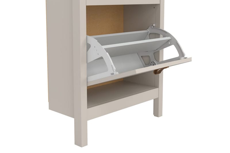 Vallvidera Skoskåp 54 cm - Beige - Förvaring - Sko- & klädförvaring - Skoförvaring