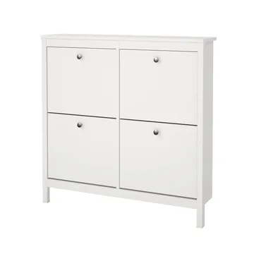 Vallvidera Skoskåp med 4 fack 103x25x103 cm - Förvaring - Sko- & klädförvaring - Skoförvaring