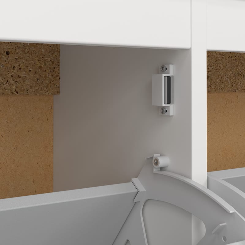 Vallvidera Skoskåp med 4 fack 103x25x103 cm - Förvaring - Sko- & klädförvaring - Skoförvaring