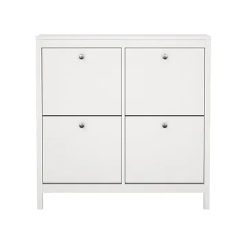 Vallvidera Skoskåp med 4 fack 103x25x103 cm - Förvaring - Sko- & klädförvaring - Skoförvaring