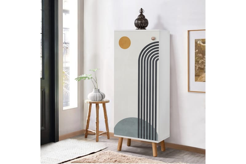 VRAKA Skoskåp 50 cm Blå - Förvaring - Sko- & klädförvaring - Skoförvaring