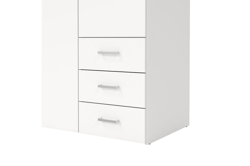 Space Garderob 116x200 cm - Vit - Förvaring - Sko- & klädförvaring - Garderober & garderobssystem