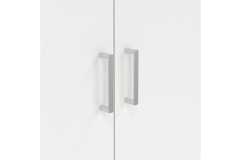 Space Garderob 154x200 cm - Vit - Förvaring - Sko- & klädförvaring - Garderober & garderobssystem
